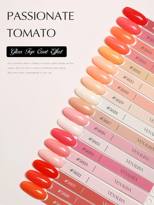 VENALISA V6 Ultra Red Cat Eye Gel Polish - HEMA and TPO Free 10ml