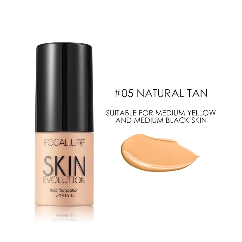 Focallure Full Coverage Oil-Control Liquid Foundation
