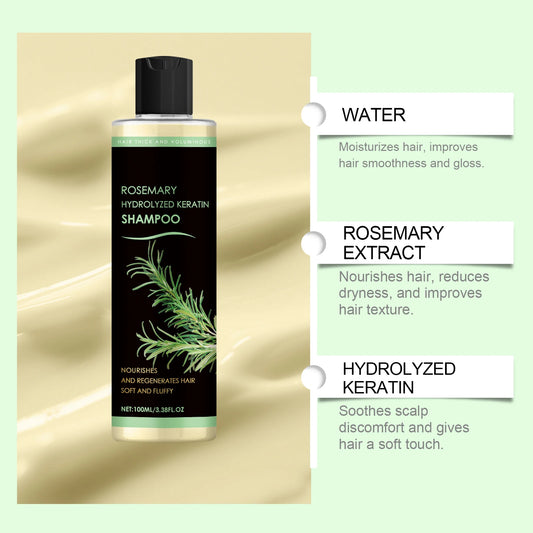 Rosemary Natural Shampoo - Thickening Oil Control Hair Care