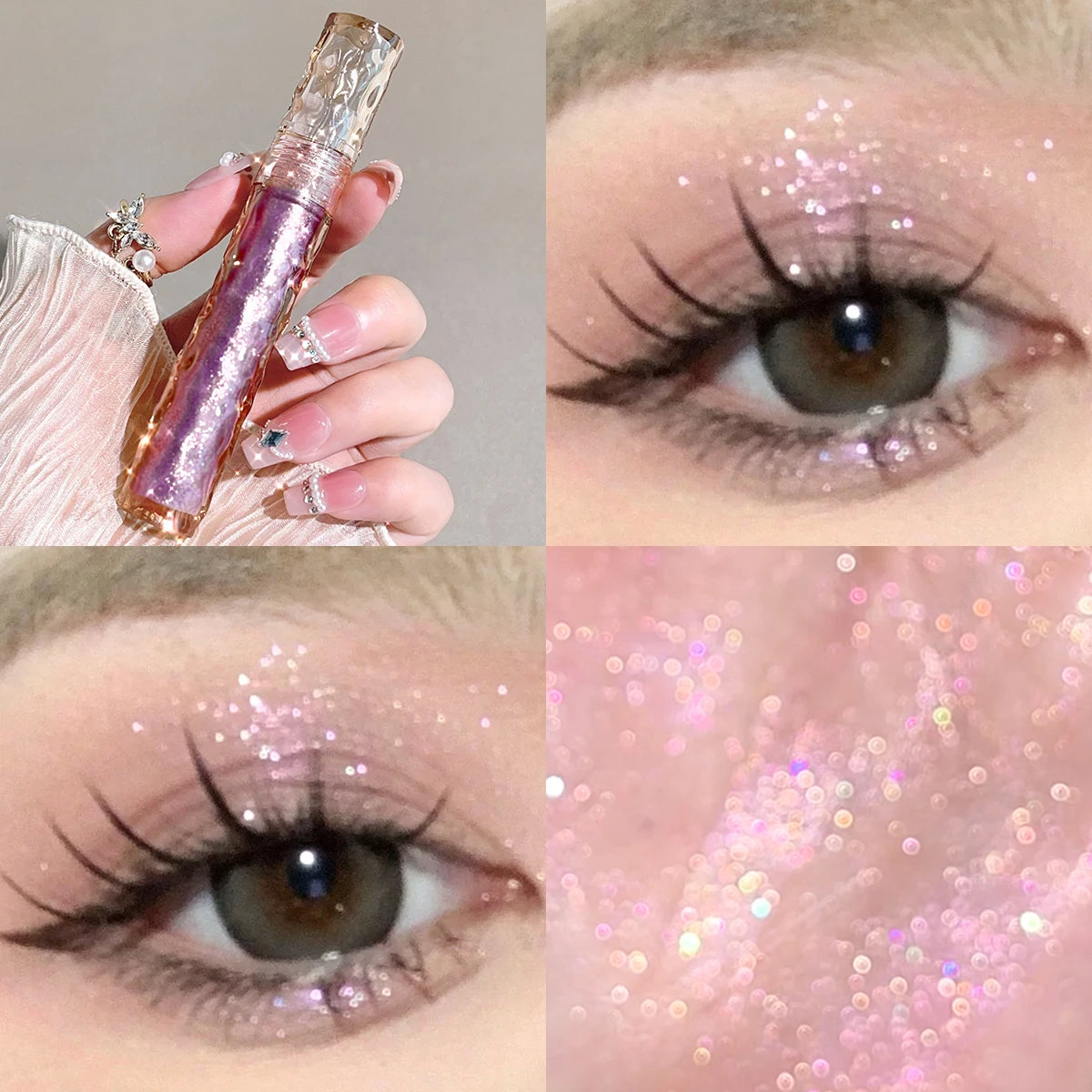 Sparkling Pearlescent Liquid Eyeshadow
