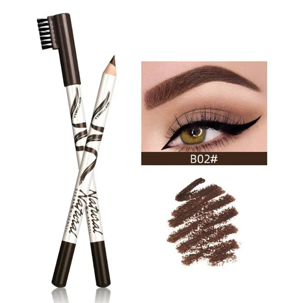 Long-Lasting Brown Eyebrow Pencil