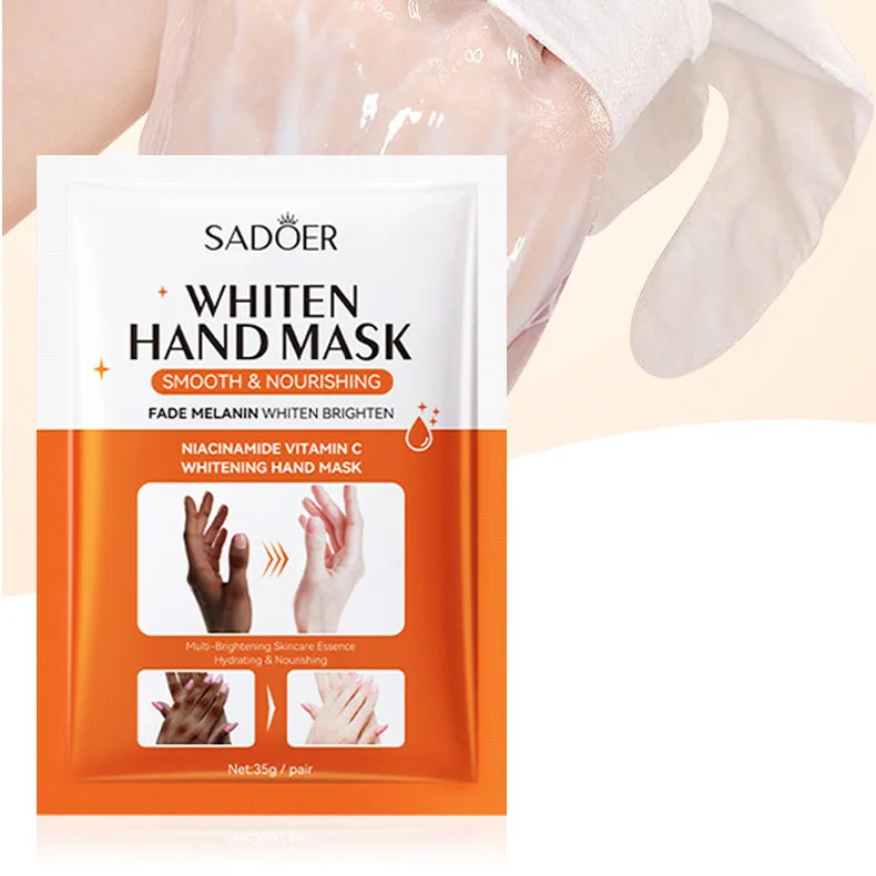 SADOER Niacinamide Hand Mask Gloves - Moisturizing Repair Care