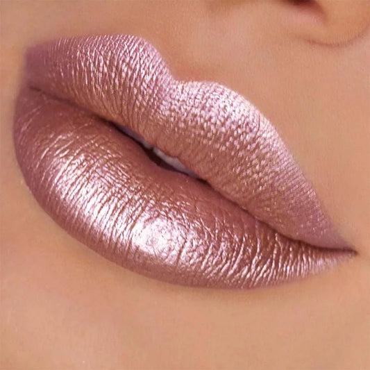 Metallic Glitter Lip Glaze - Waterproof Shimmer Lip Tint