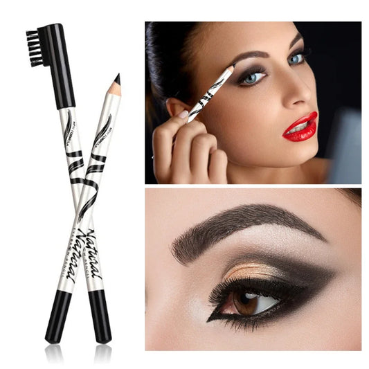 Long-Lasting Brown Eyebrow Pencil