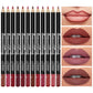 12-Piece Lipstick Lip Liner and Matte Lip Gloss Set