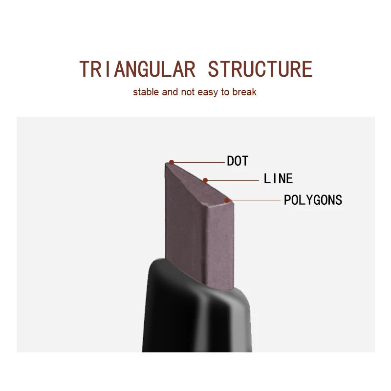 Dual-Ended Waterproof Brow Pencil