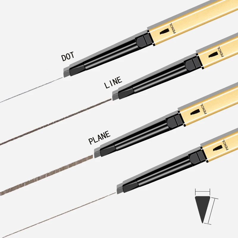 Dual-Ended Waterproof Brow Pencil