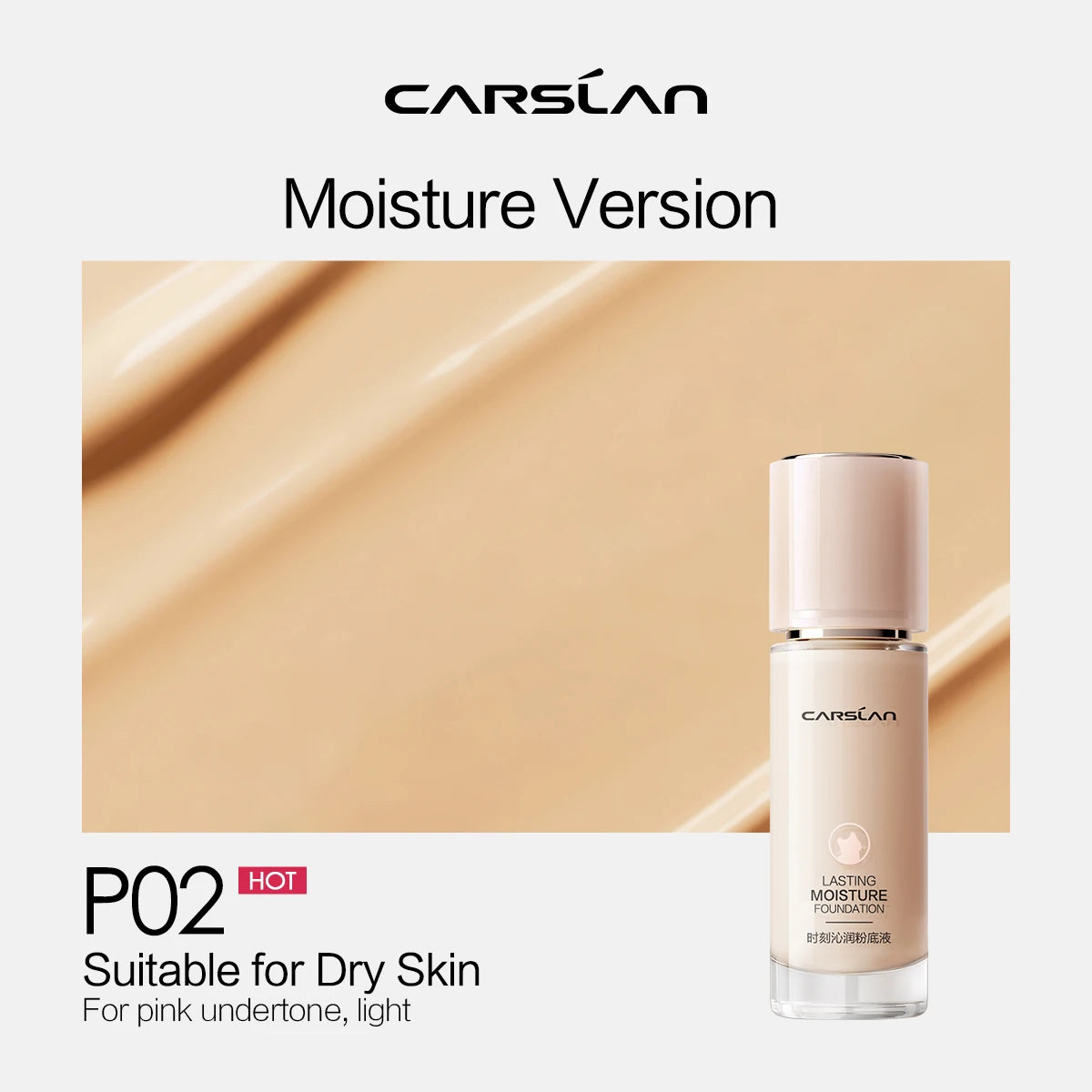 CARSLAN Moisture Matte Full Coverage Foundation
