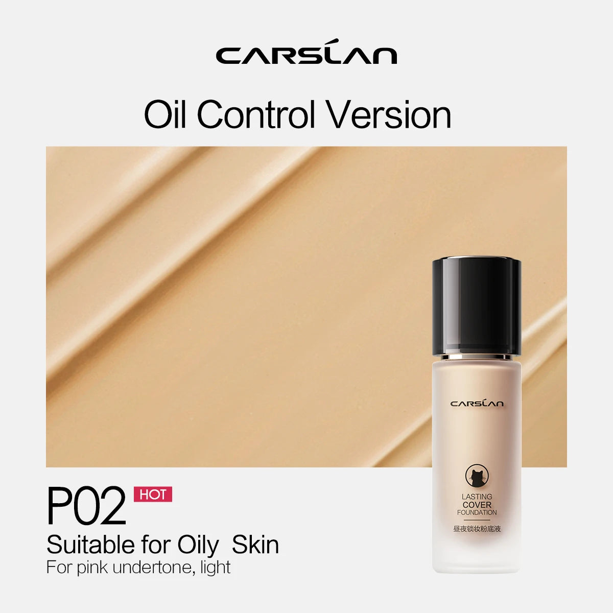 CARSLAN Moisture Matte Full Coverage Foundation