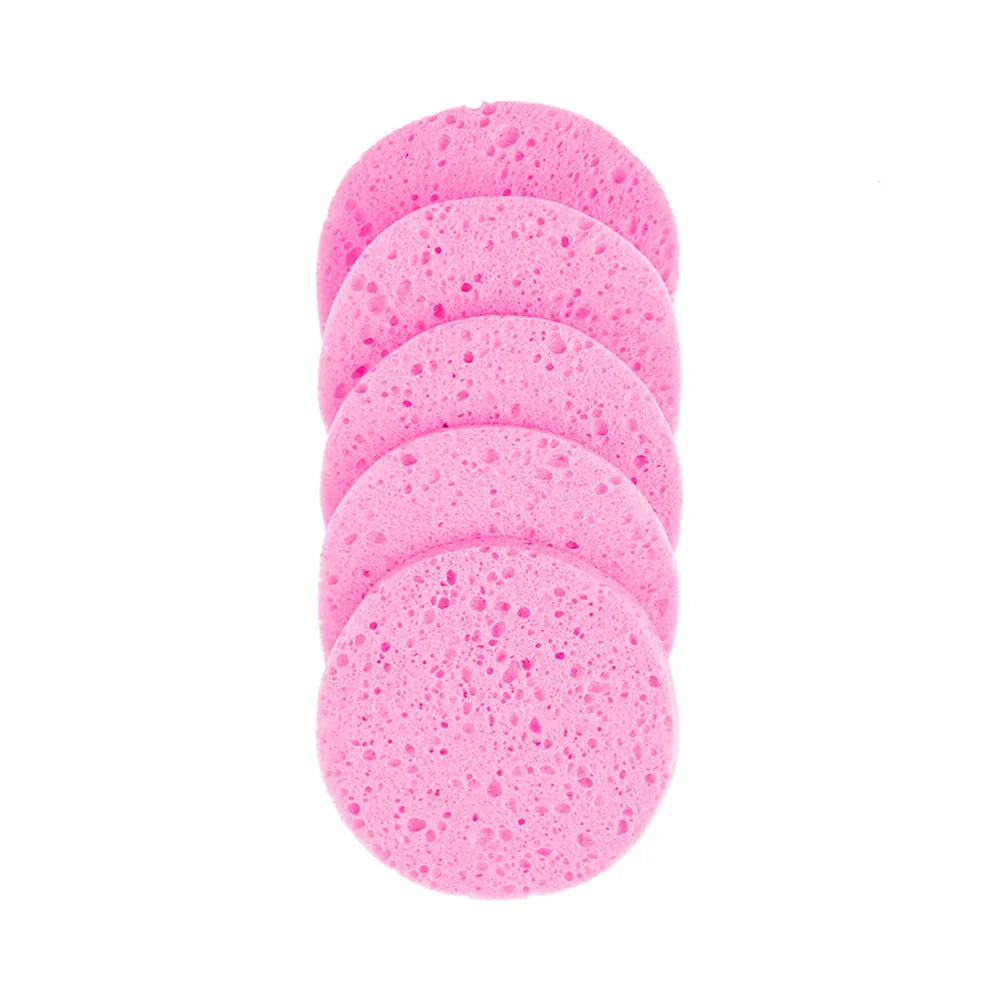 5-10 Piece Natural Cellulose Makeup Remover Sponge Set
