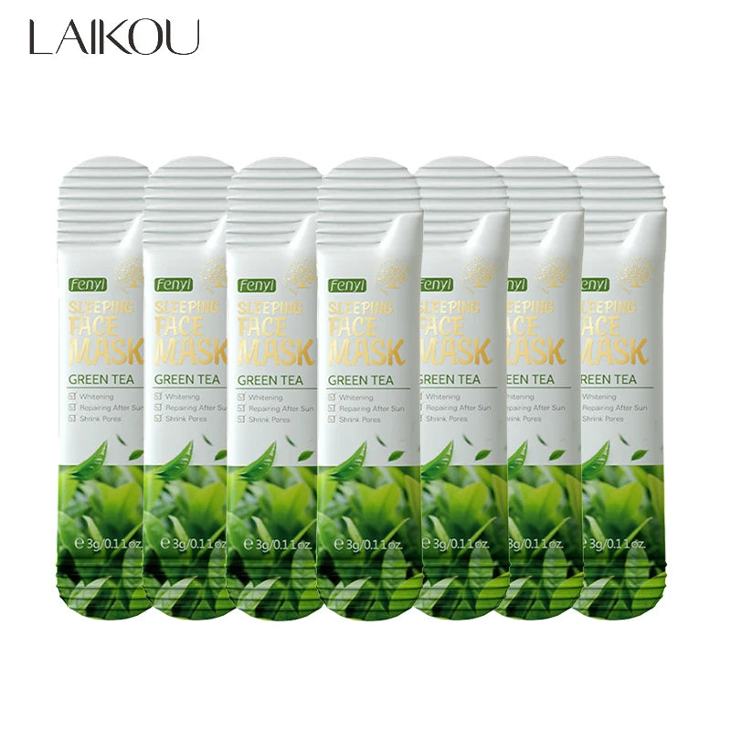 LAIKOU 7-Piece Hydrating Face Mask Set - Overnight Skin Care