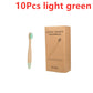 Kids Organic Bamboo Toothbrush - Soft Bristle Eco-Friendly Handle