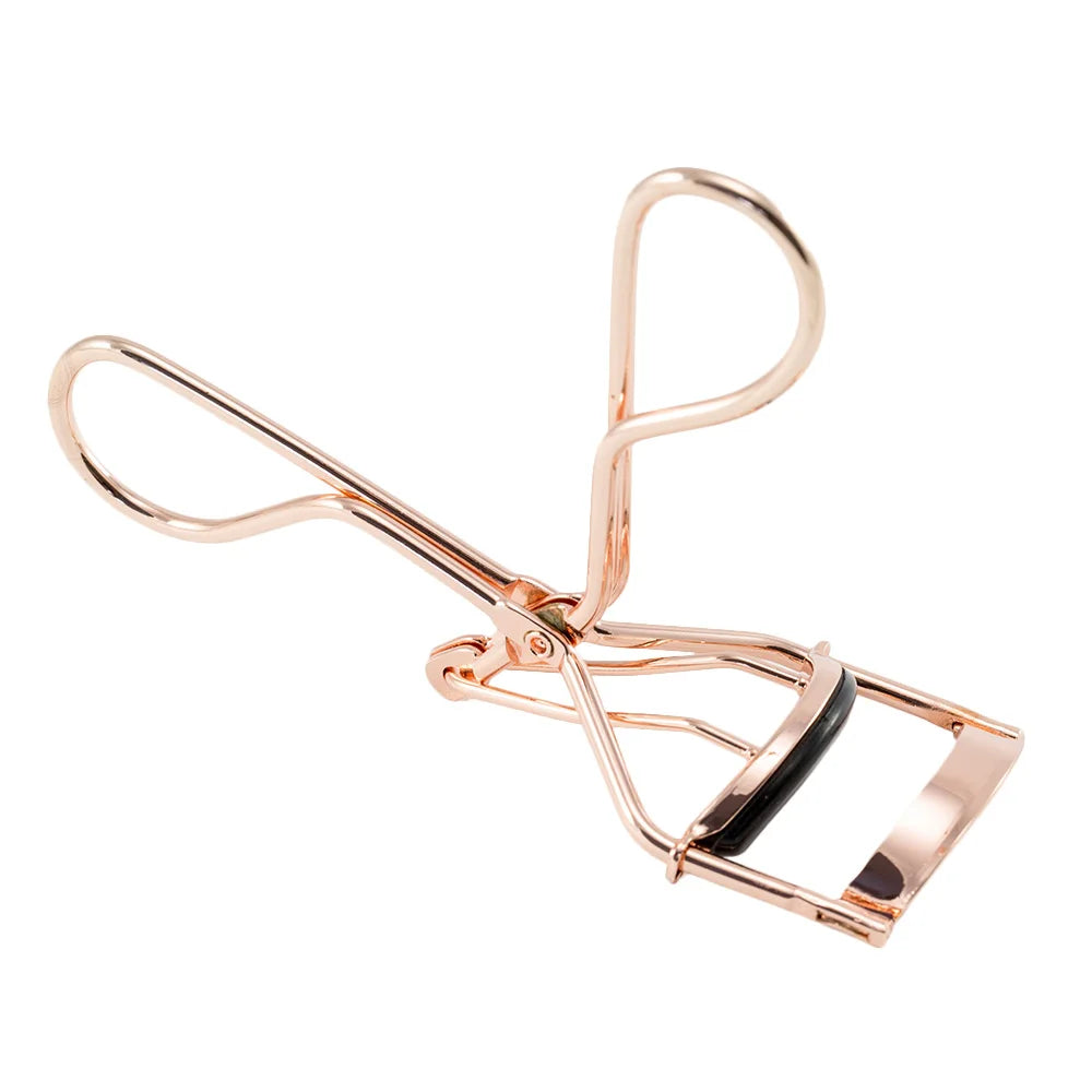 ELECOOL Rose Gold Eyelash Curler - Curling Clip with Pads