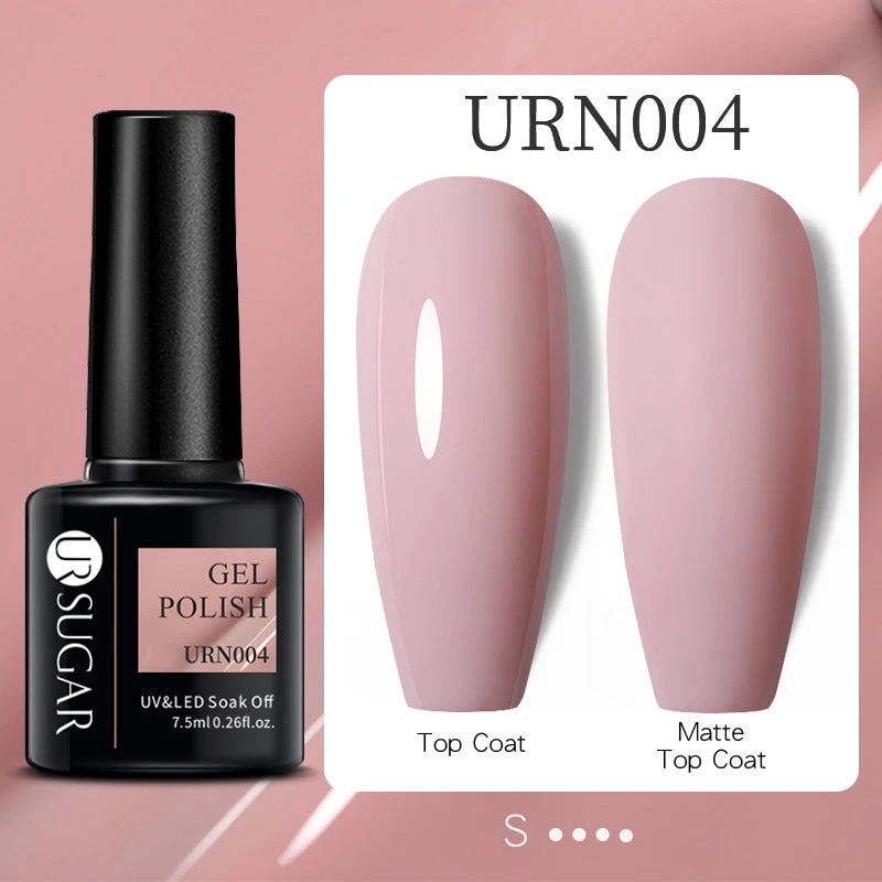 UR SUGAR 7.5ml Reflective Glitter Pink Sequin Gel Polish