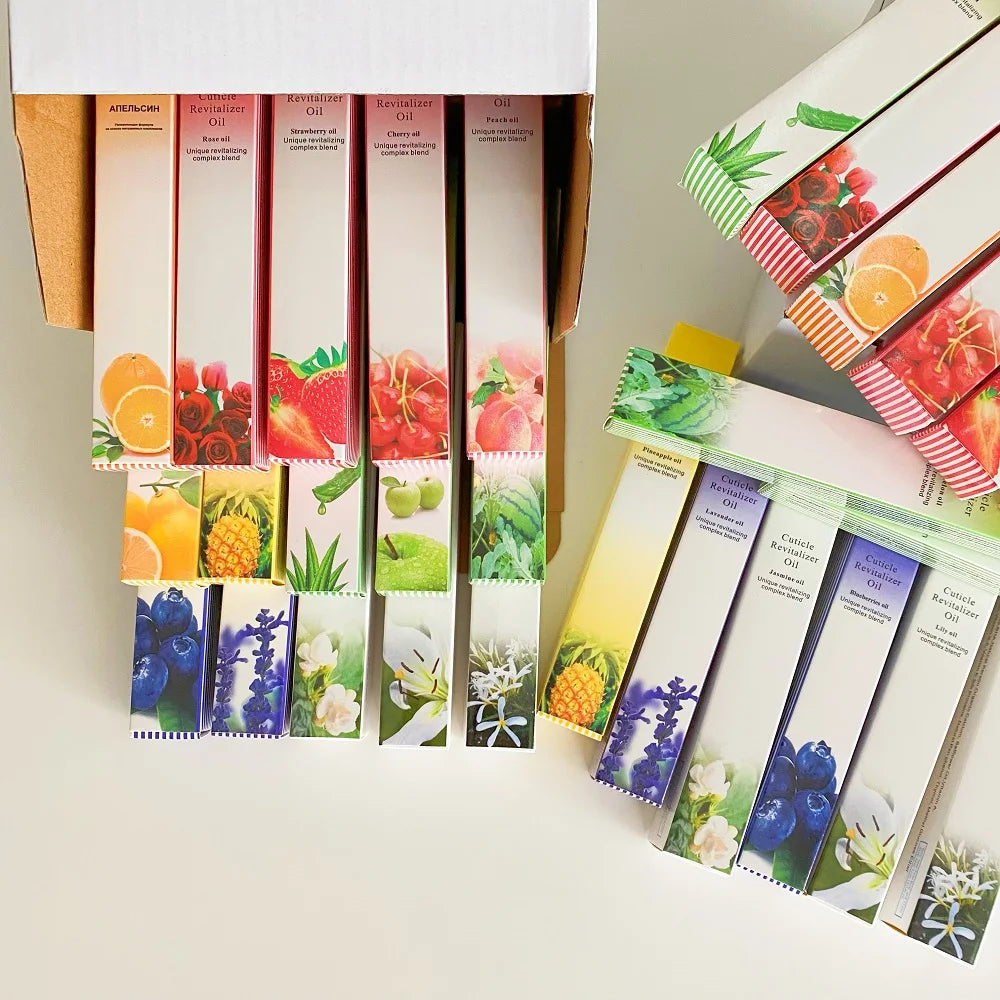30-Piece Cuticle Oil Pen Set - Nourishing Nail Care Collection