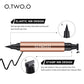 O.TWO.O Double-Ended Eyeliner Stamp Pen - Waterproof Black Makeup
