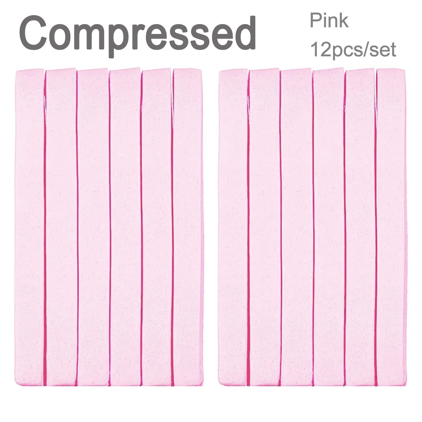 5-10 Piece Natural Cellulose Makeup Remover Sponge Set