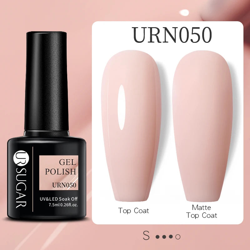 UR SUGAR 7.5ml Reflective Glitter Pink Sequin Gel Polish