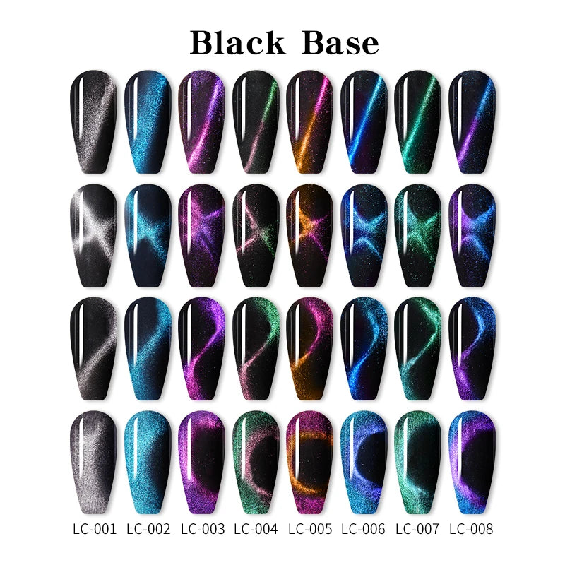 LILYCUTE 7ml 9D Cat Eye Magnetic Gel Polish