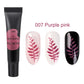 KADS 8ml Stamping Gel Polish - Black White Nail Art Paint