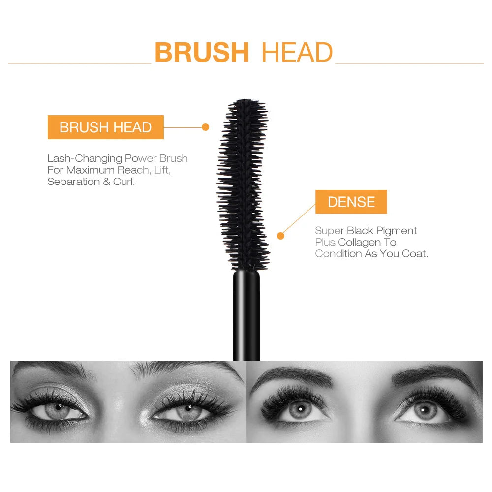 O.TWO.O 3D Lengthening Mascara - Black Lash Extension Look