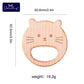 10-Piece Wooden Animal Baby Teether Set - Beech Grasping Toy