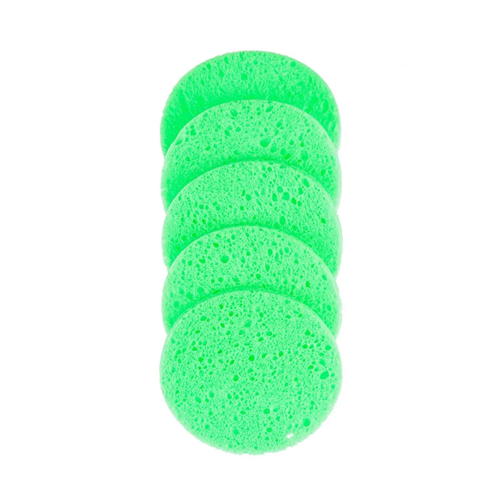 5-10 Piece Natural Cellulose Makeup Remover Sponge Set