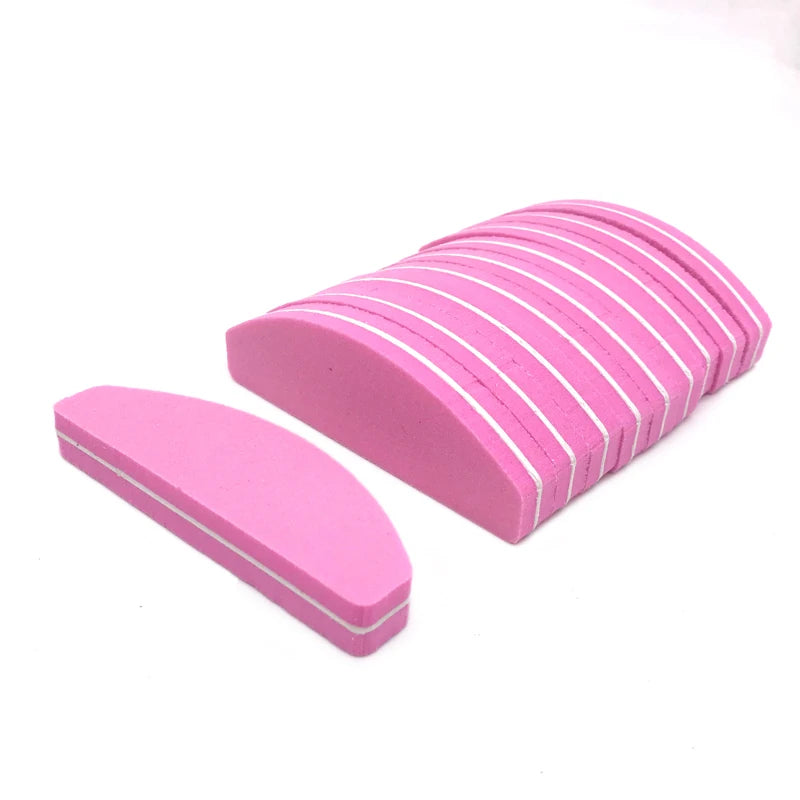 10-Piece Double-Side Nail Polishing Block File Set