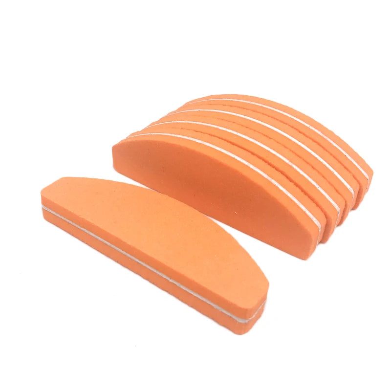 10-Piece Double-Side Nail Polishing Block File Set