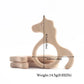 10-Piece Wooden Animal Baby Teether Set - Beech Grasping Toy