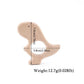 10-Piece Wooden Animal Baby Teether Set - Beech Grasping Toy