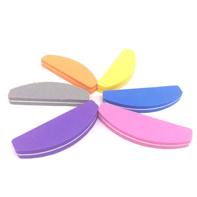 10-Piece Double-Side Nail Polishing Block File Set