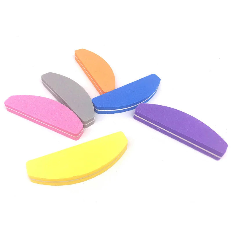 10-Piece Double-Side Nail Polishing Block File Set