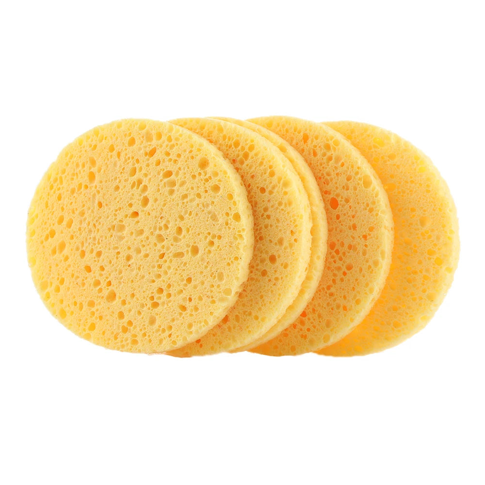 5-10 Piece Natural Cellulose Makeup Remover Sponge Set