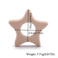 10-Piece Wooden Animal Baby Teether Set - Beech Grasping Toy