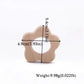 10-Piece Wooden Animal Baby Teether Set - Beech Grasping Toy