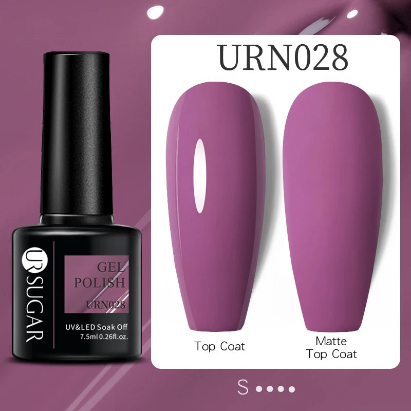 UR SUGAR 7.5ml Reflective Glitter Pink Sequin Gel Polish
