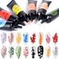 KADS 8ml Stamping Gel Polish - Black White Nail Art Paint