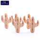 10-Piece Wooden Animal Baby Teether Set - Beech Grasping Toy