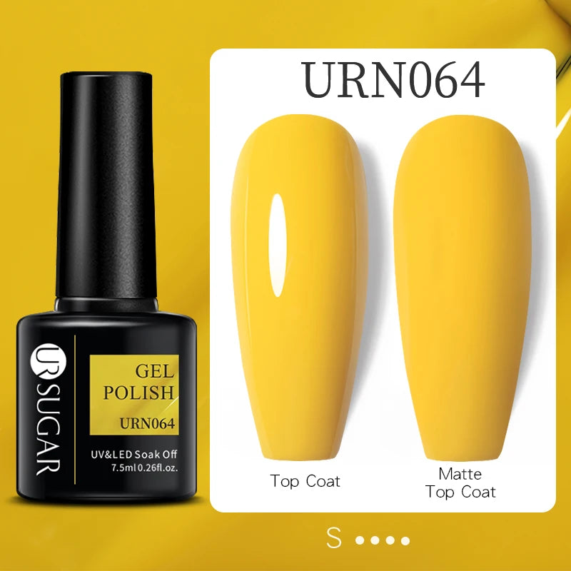 UR SUGAR 7.5ml Reflective Glitter Pink Sequin Gel Polish