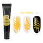 KADS 8ml Stamping Gel Polish - Black White Nail Art Paint