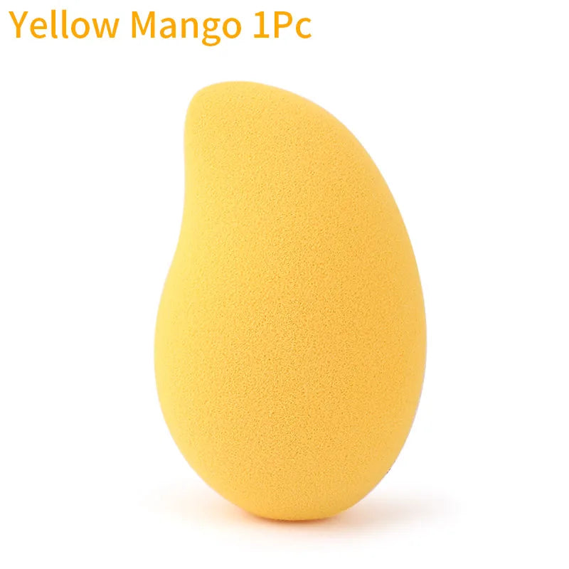 Cut Shape Makeup Sponge Puff - Concealer and Foundation Blender