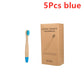 Kids Organic Bamboo Toothbrush - Soft Bristle Eco-Friendly Handle