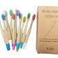 Kids Organic Bamboo Toothbrush - Soft Bristle Eco-Friendly Handle