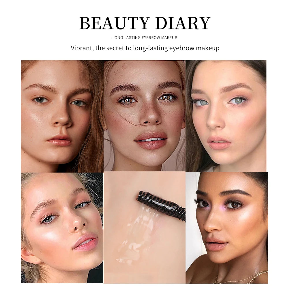QIBEST Transparent Brow Styling Soap Gel