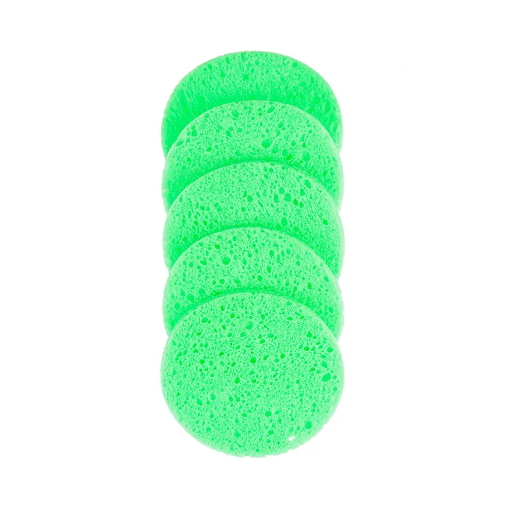 5-10 Piece Natural Cellulose Makeup Remover Sponge Set