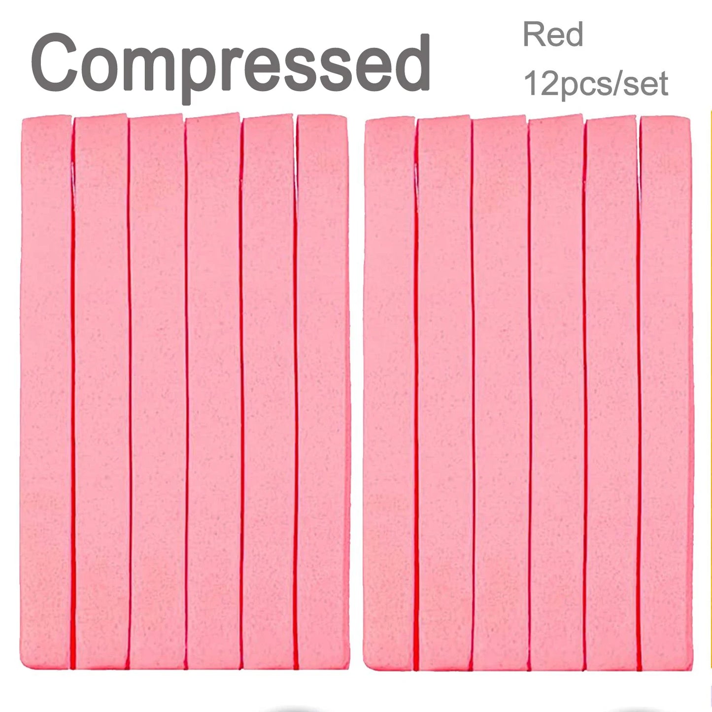 5-10 Piece Natural Cellulose Makeup Remover Sponge Set