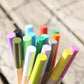 5 or 10 Piece Bamboo Fiber Toothbrush Set - Medium Soft Bristles