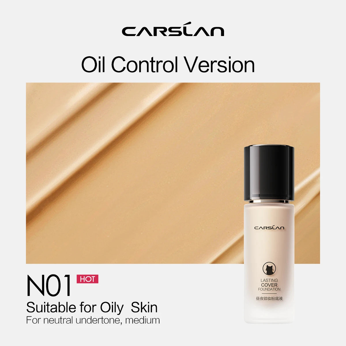 CARSLAN Moisture Matte Full Coverage Foundation