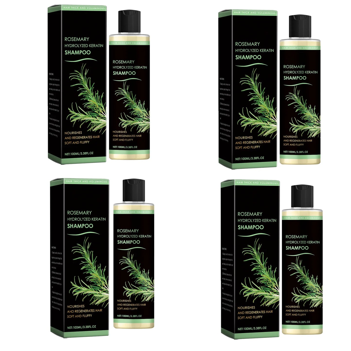 Rosemary Natural Shampoo - Thickening Oil Control Hair Care